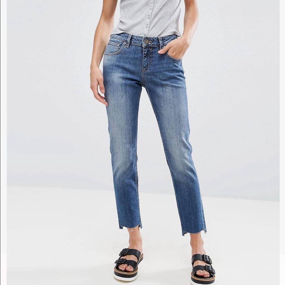 ASOS kimmi boyfriend jeans in vintage dark wash